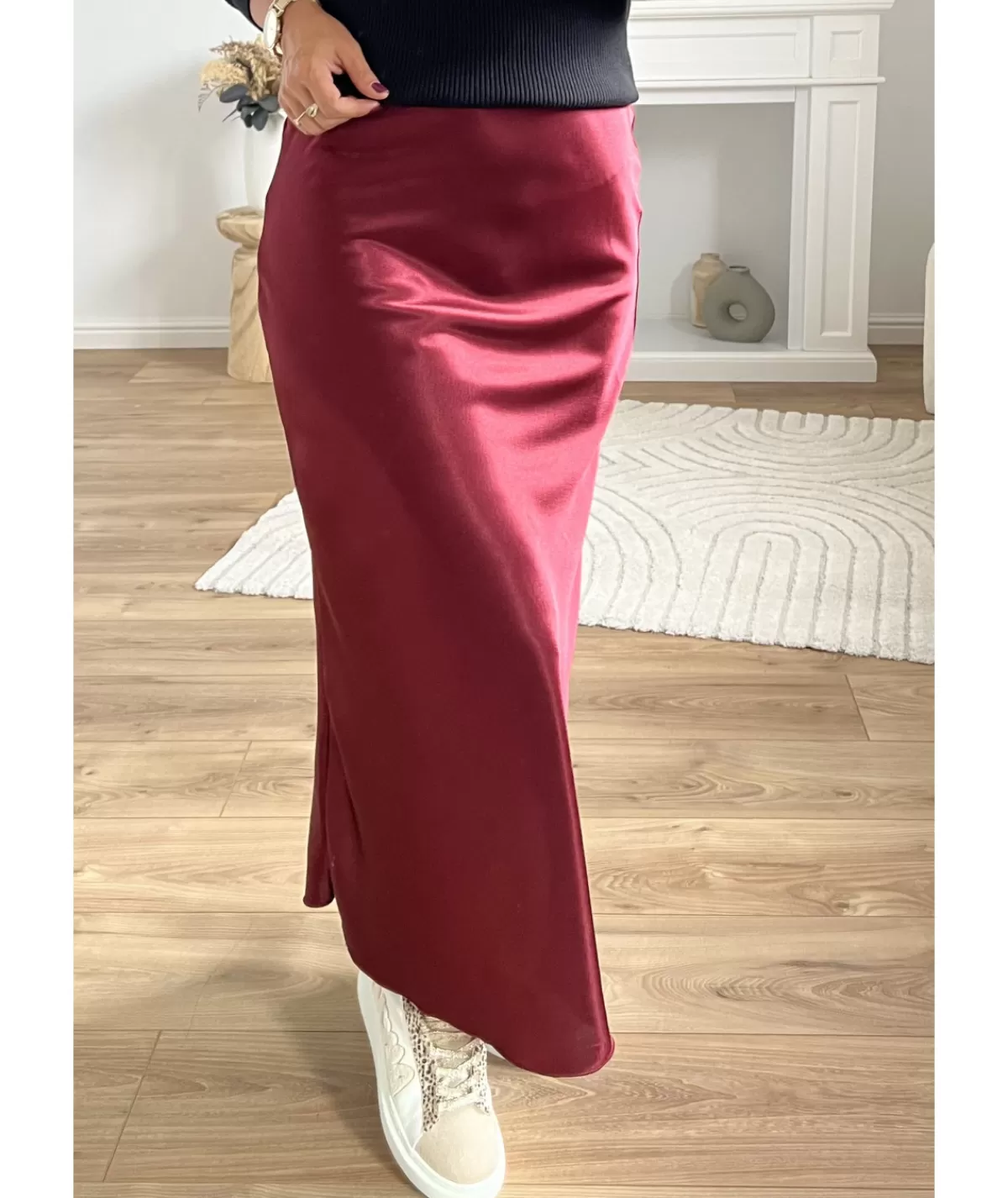 La boutique de Lilie Jupes / Shorts>JUPE ELEONORE Bordeaux