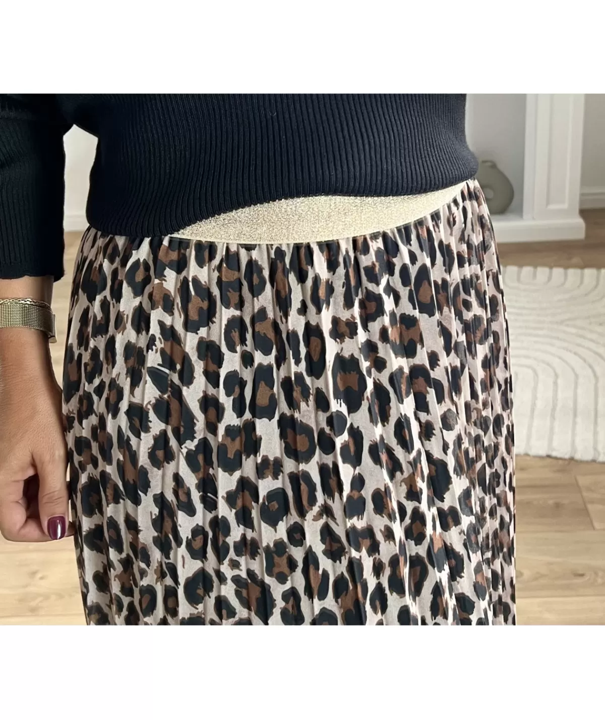 La boutique de Lilie Jupes / Shorts>JUPE GABRIELLA Taupe