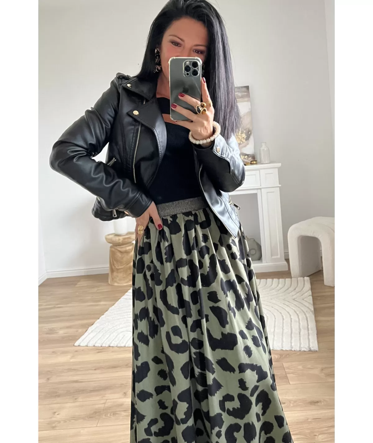 La boutique de Lilie Jupes / Shorts>JUPE IGLAE Kaki