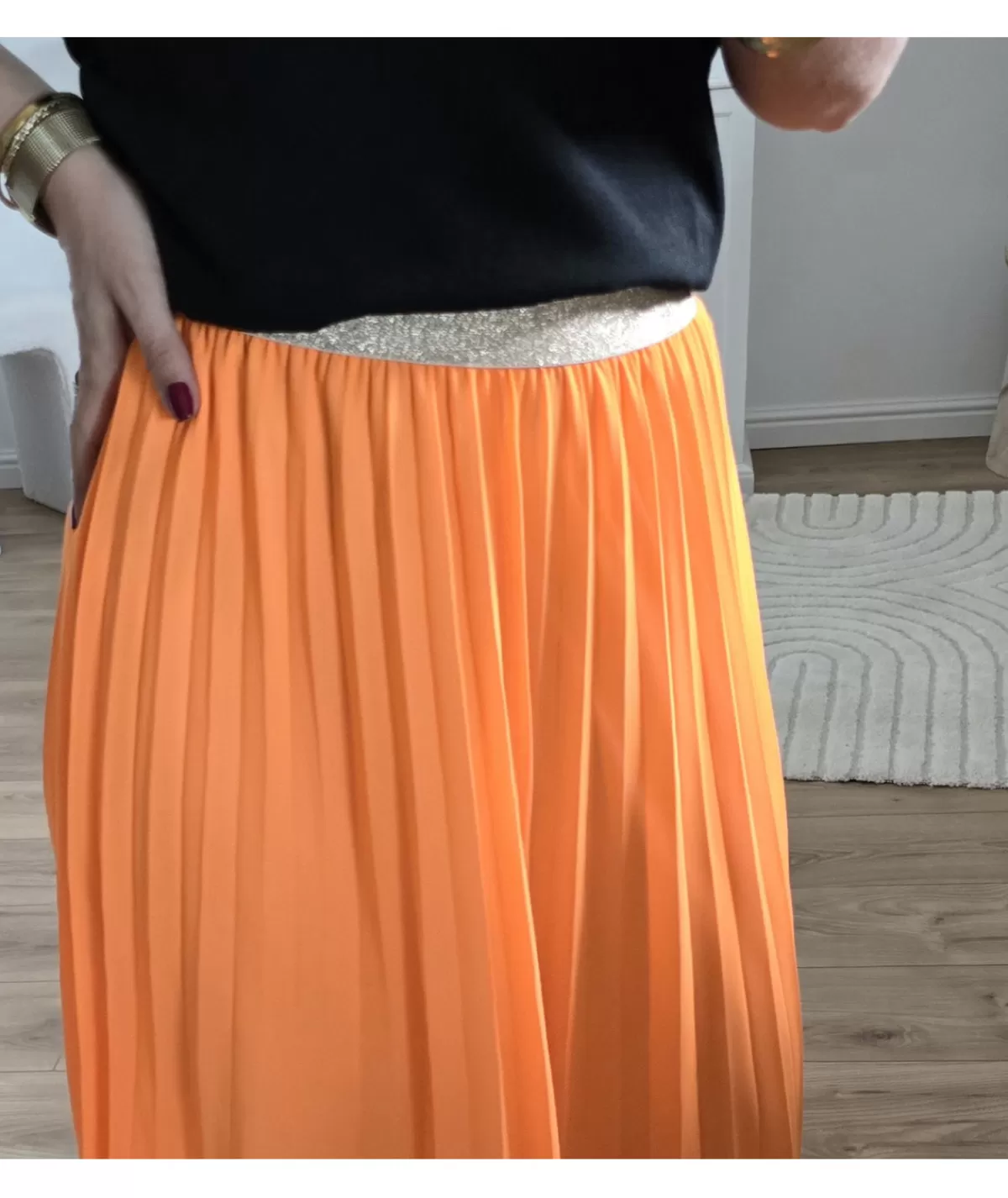 La boutique de Lilie Jupes / Shorts>JUPE INGRID III Orange