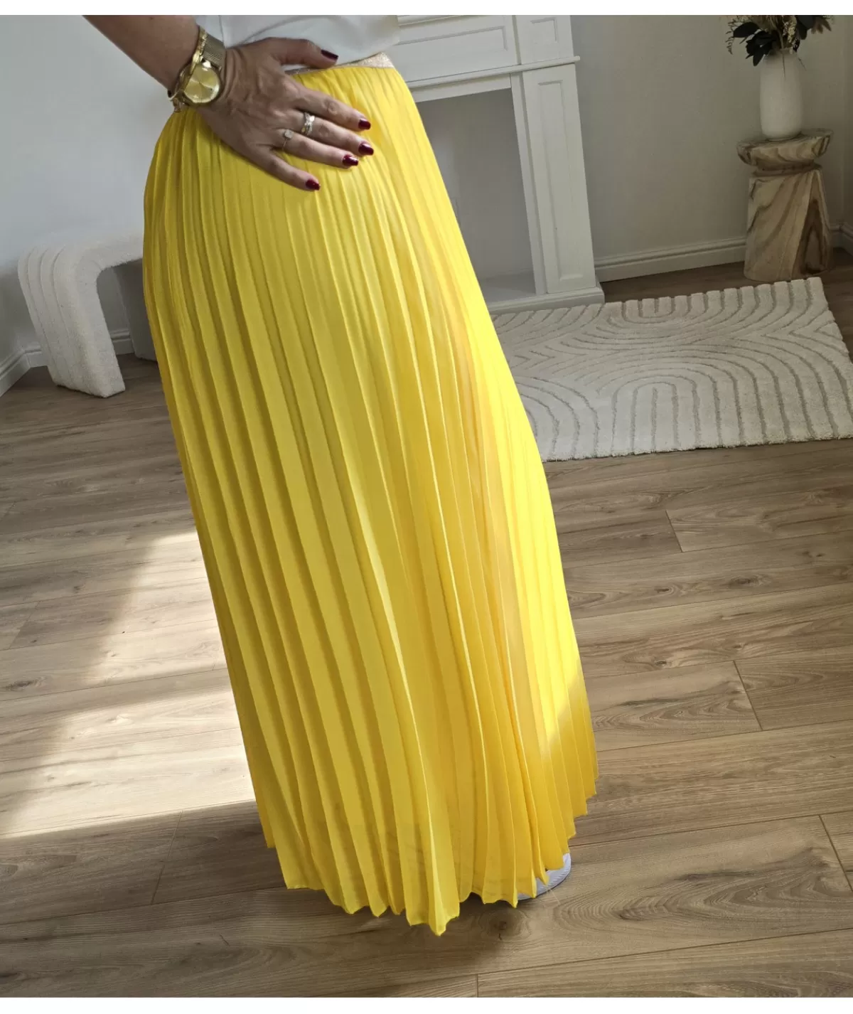 La boutique de Lilie Jupes / Shorts>JUPE INGRID III Jaune