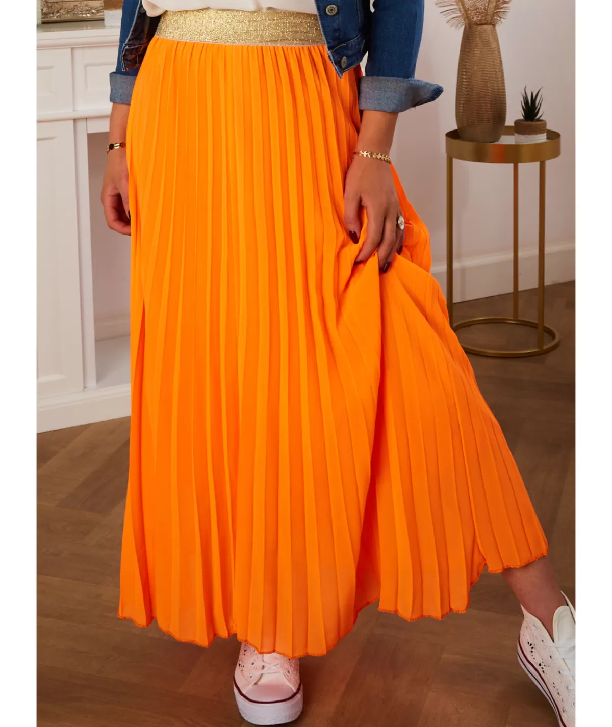 La boutique de Lilie Jupes / Shorts>JUPE INGRID Orange