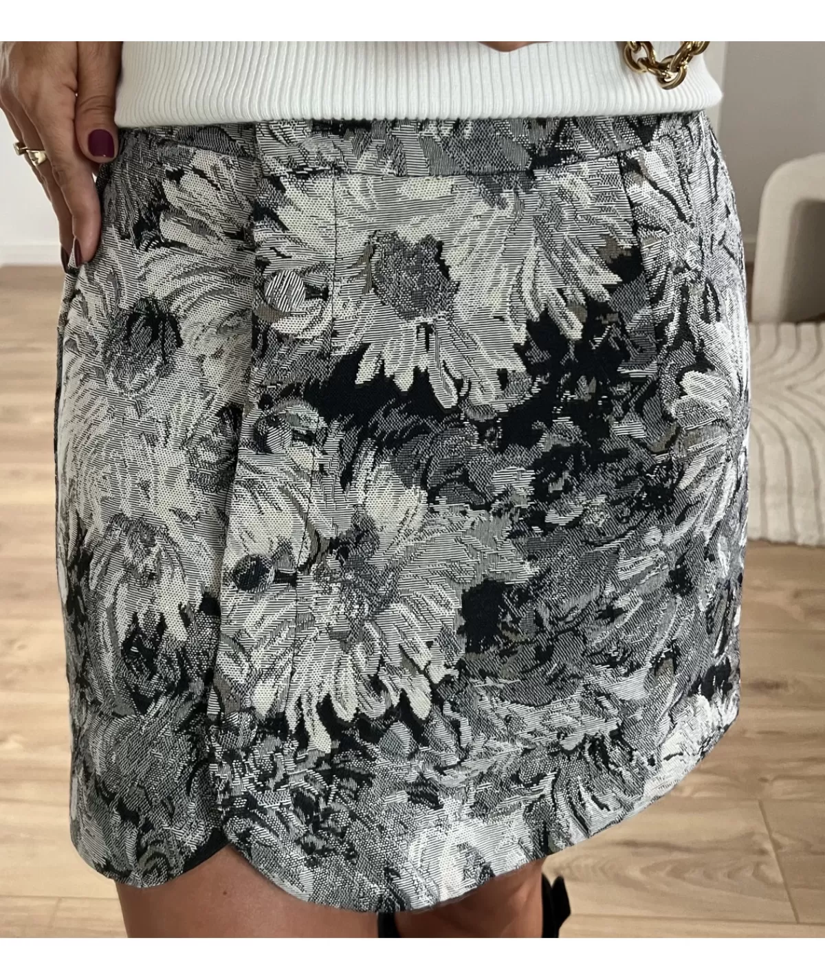 La boutique de Lilie Jupes / Shorts>JUPE KEVIN Gris