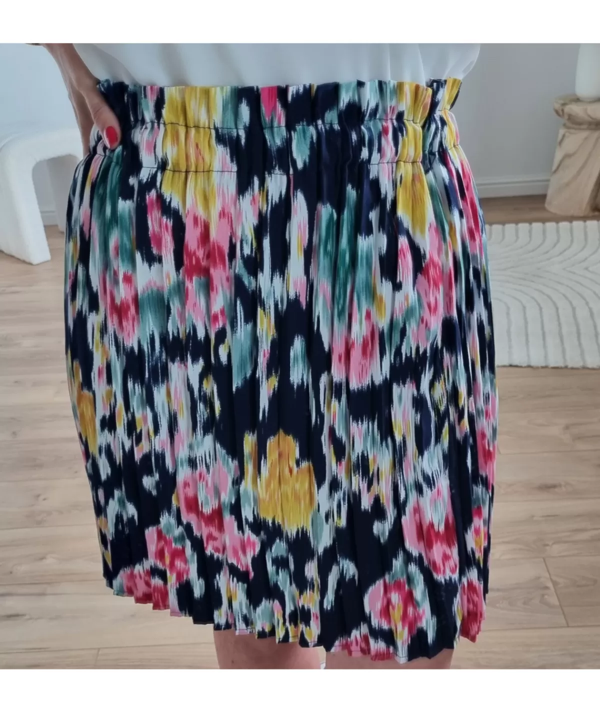 La boutique de Lilie Jupes / Shorts>JUPE MARIELLE Marine