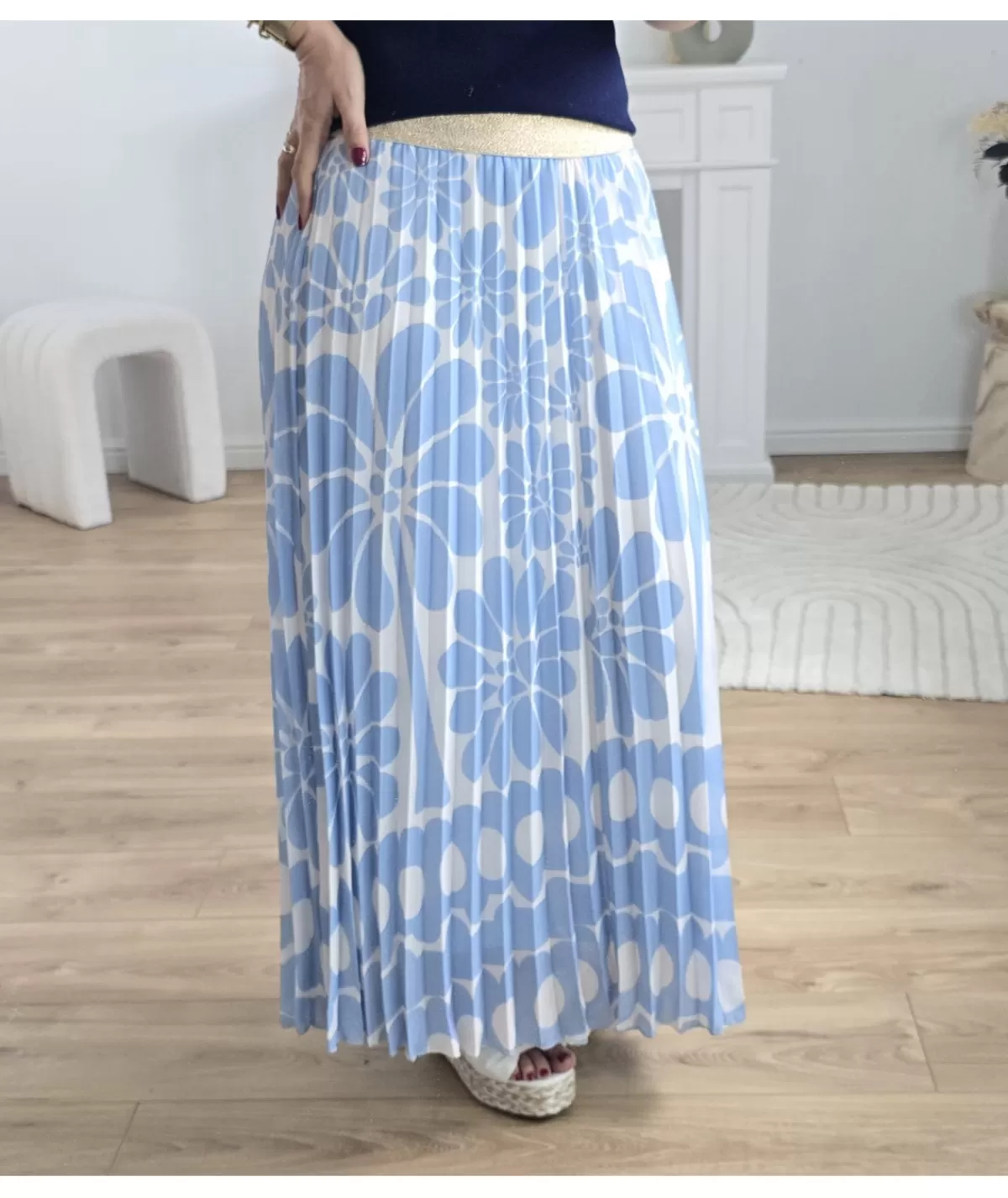 La boutique de Lilie Jupes / Shorts>JUPE MILA Bleuciel
