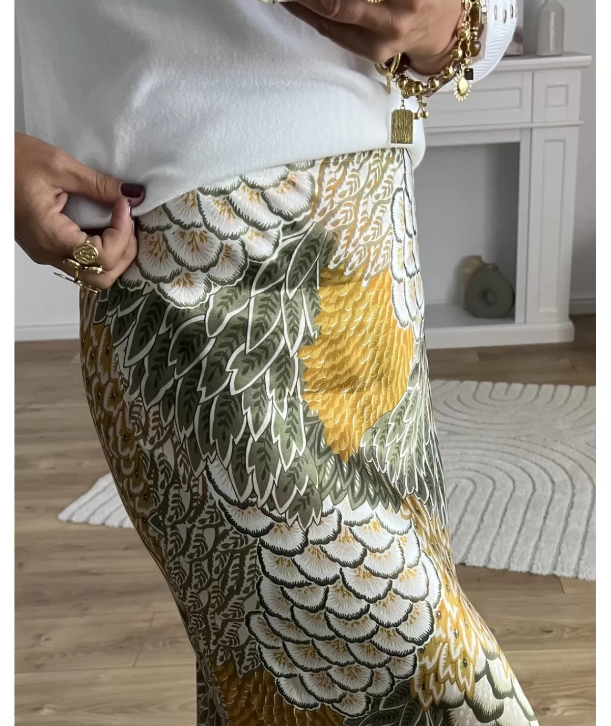La boutique de Lilie Jupes / Shorts>JUPE MONICA Kaki