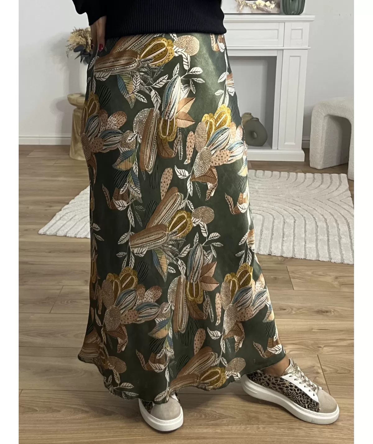 La boutique de Lilie Jupes / Shorts>JUPE MURIEL Vert