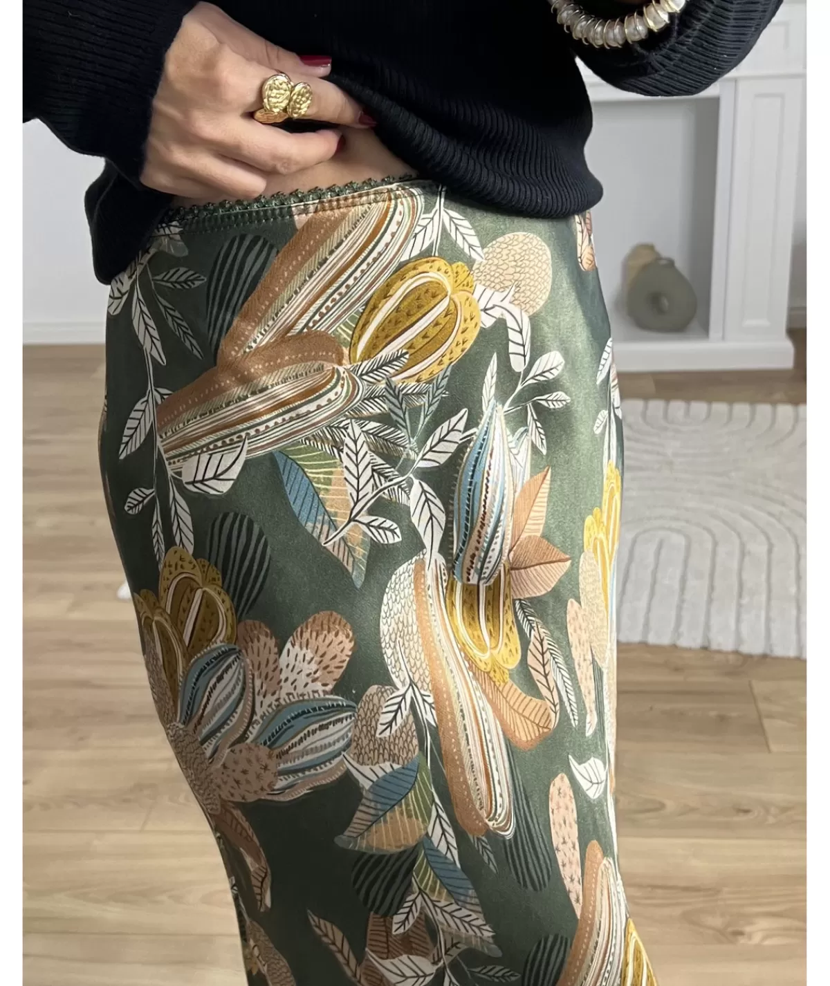 La boutique de Lilie Jupes / Shorts>JUPE MURIEL Vert