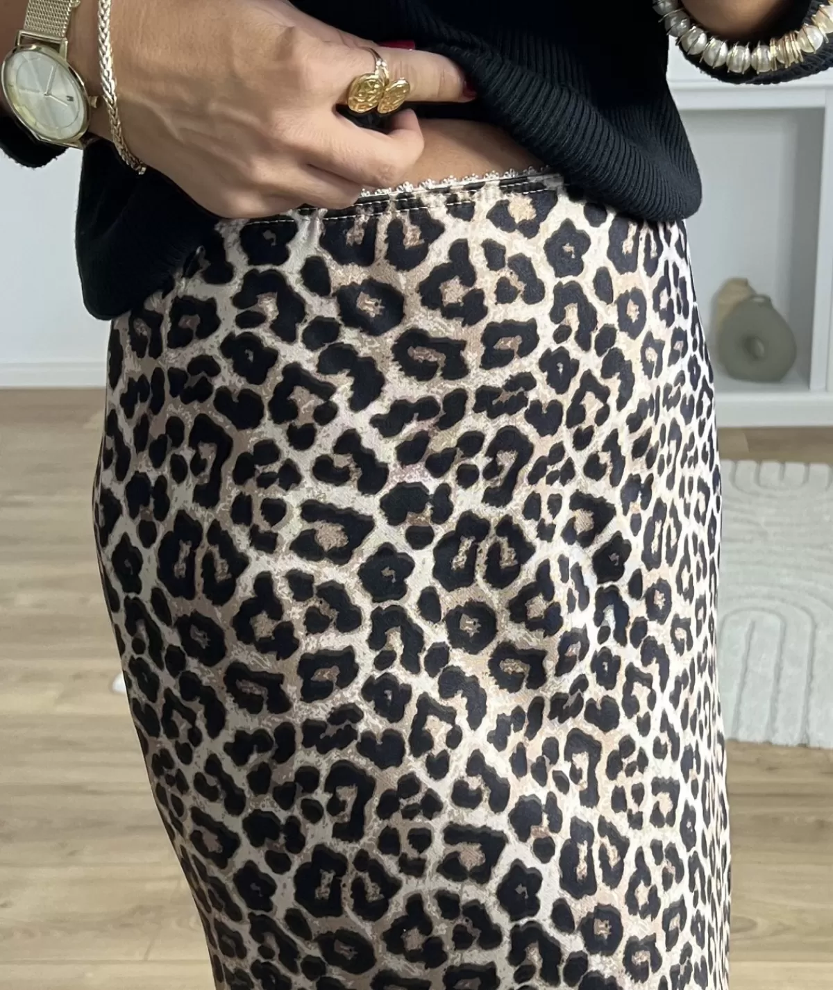 La boutique de Lilie Jupes / Shorts>JUPE NATHALIE Taupe