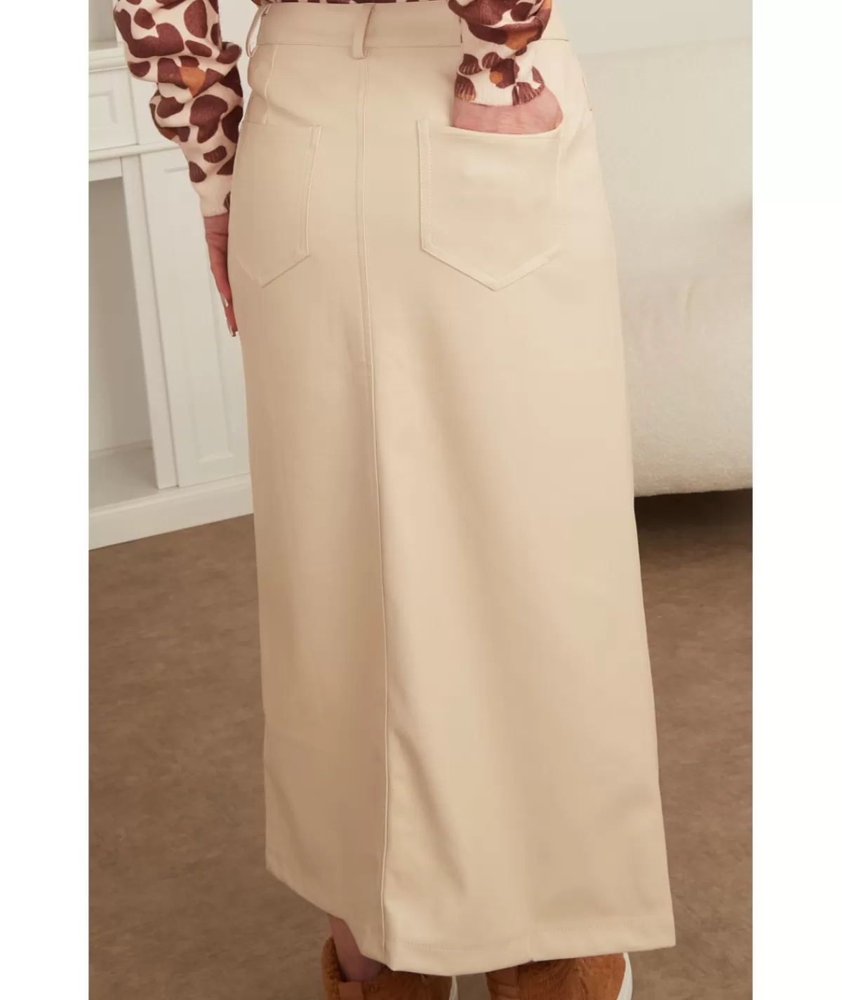 La boutique de Lilie Jupes / Shorts>JUPE OPHELIA Beige