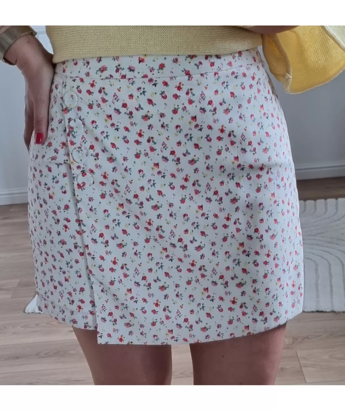La boutique de Lilie Jupes / Shorts>JUPE SHORT BIANKA Beige