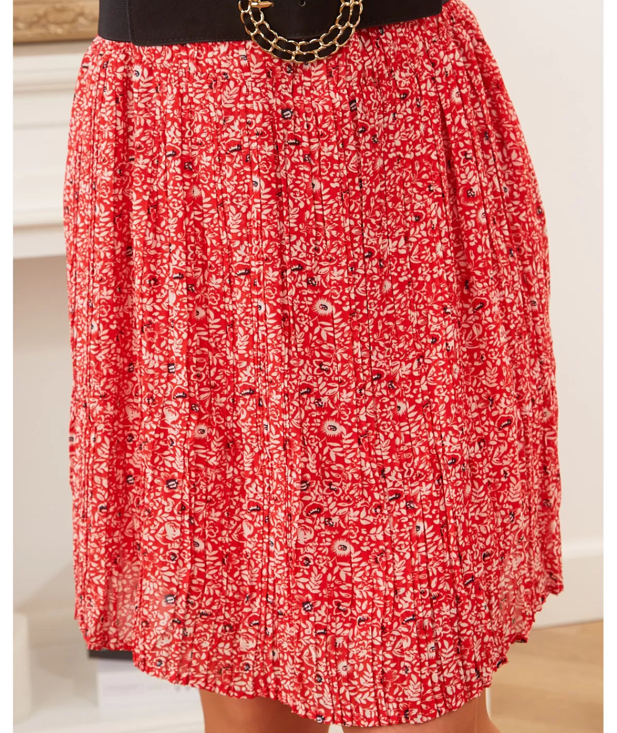 La boutique de Lilie Jupes / Shorts>JUPE STELLA Rouge