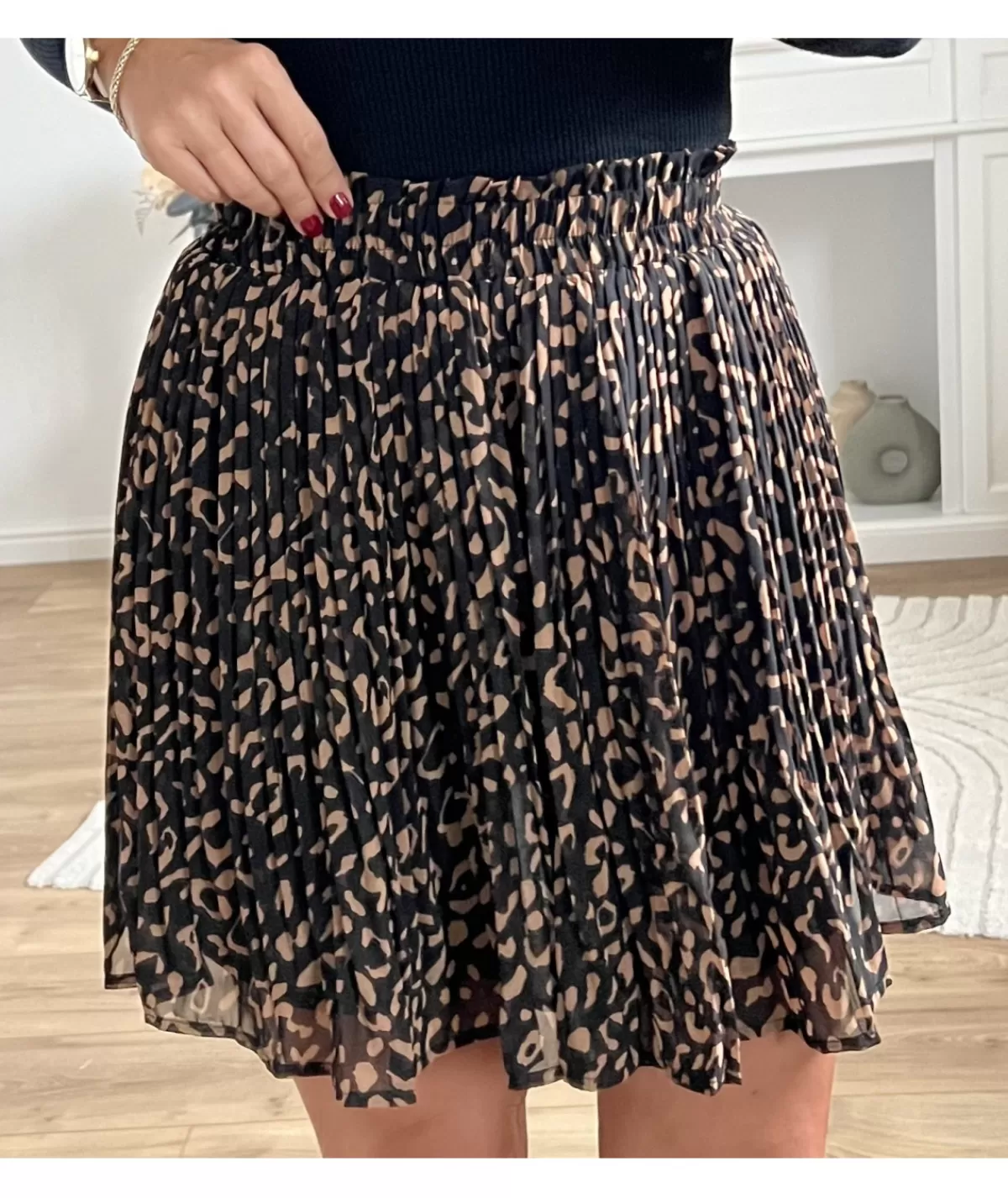 La boutique de Lilie Jupes / Shorts>JUPE VIOLAINE Noir