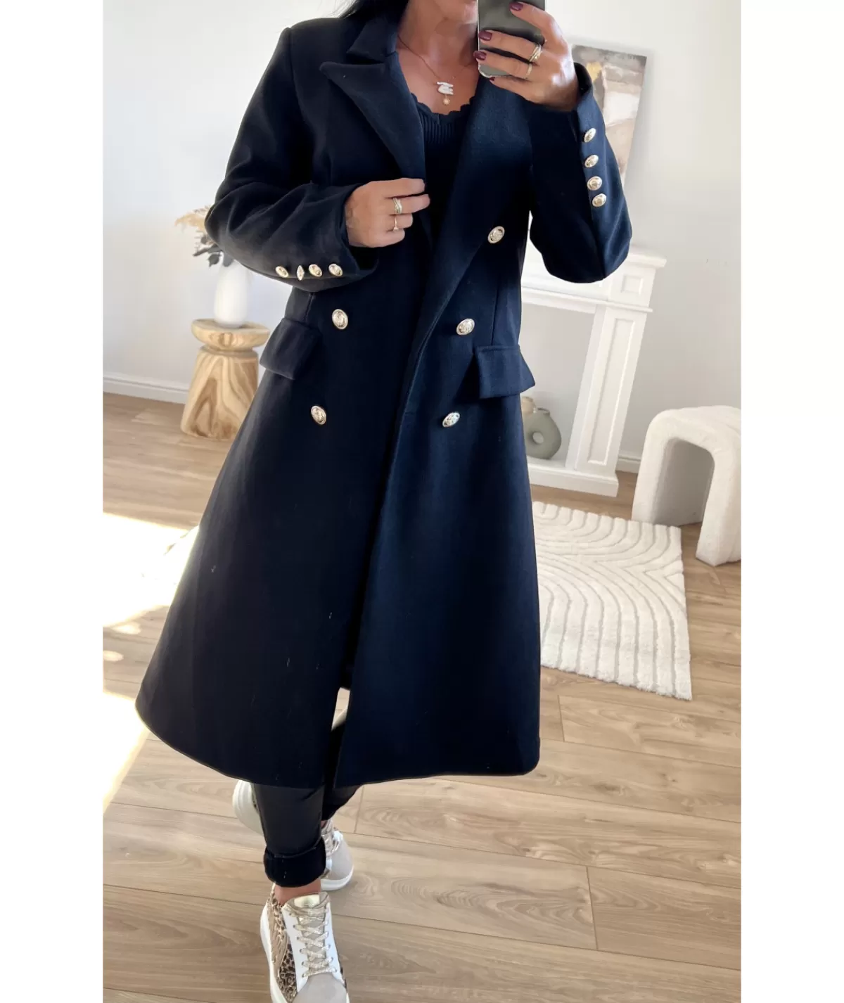 La boutique de Lilie Manteaux>MANTEAU JESSICA Noir