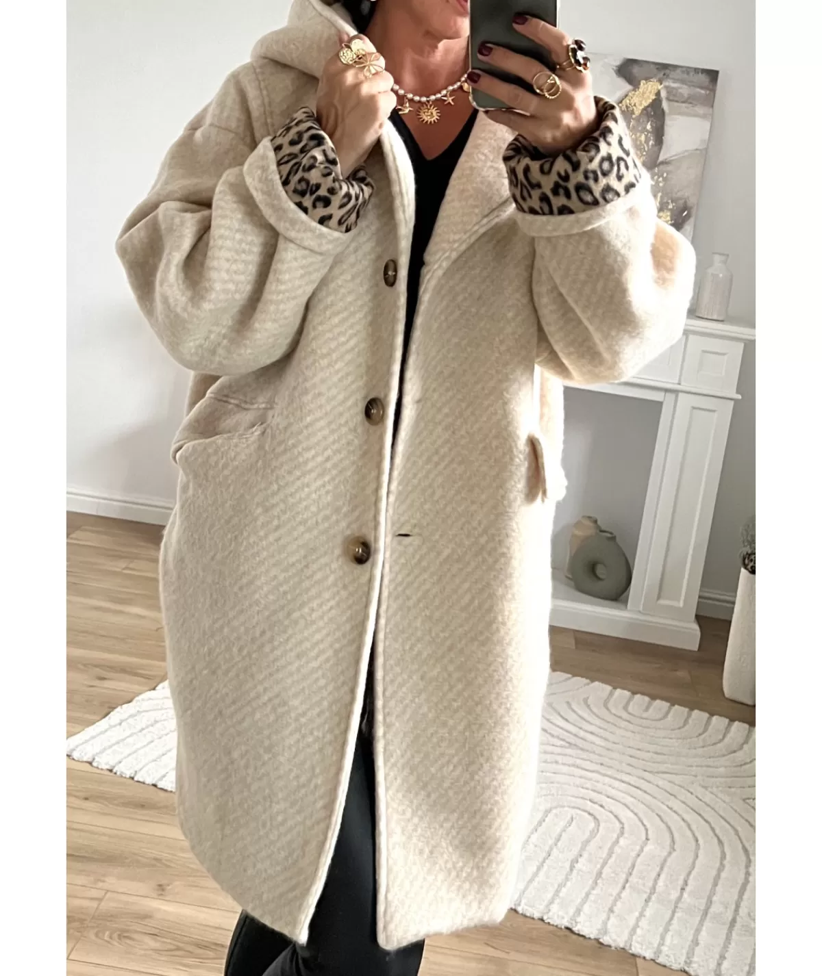 La boutique de Lilie Manteaux>MANTEAU MIRABELLE Beige
