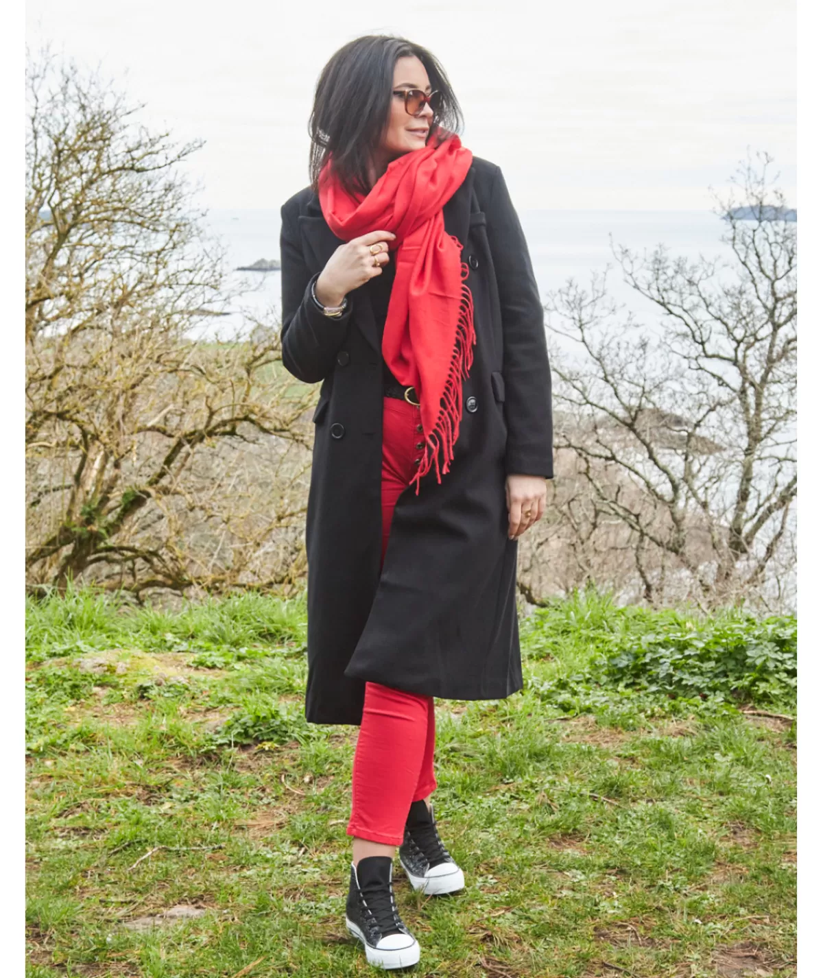 La boutique de Lilie Manteaux>MANTEAU NADIA LONG Noir