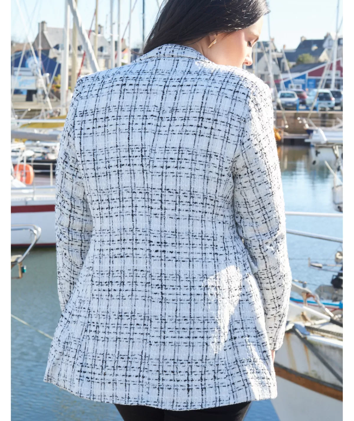 La boutique de Lilie Manteaux>MANTEAU PASCALINE Blanc