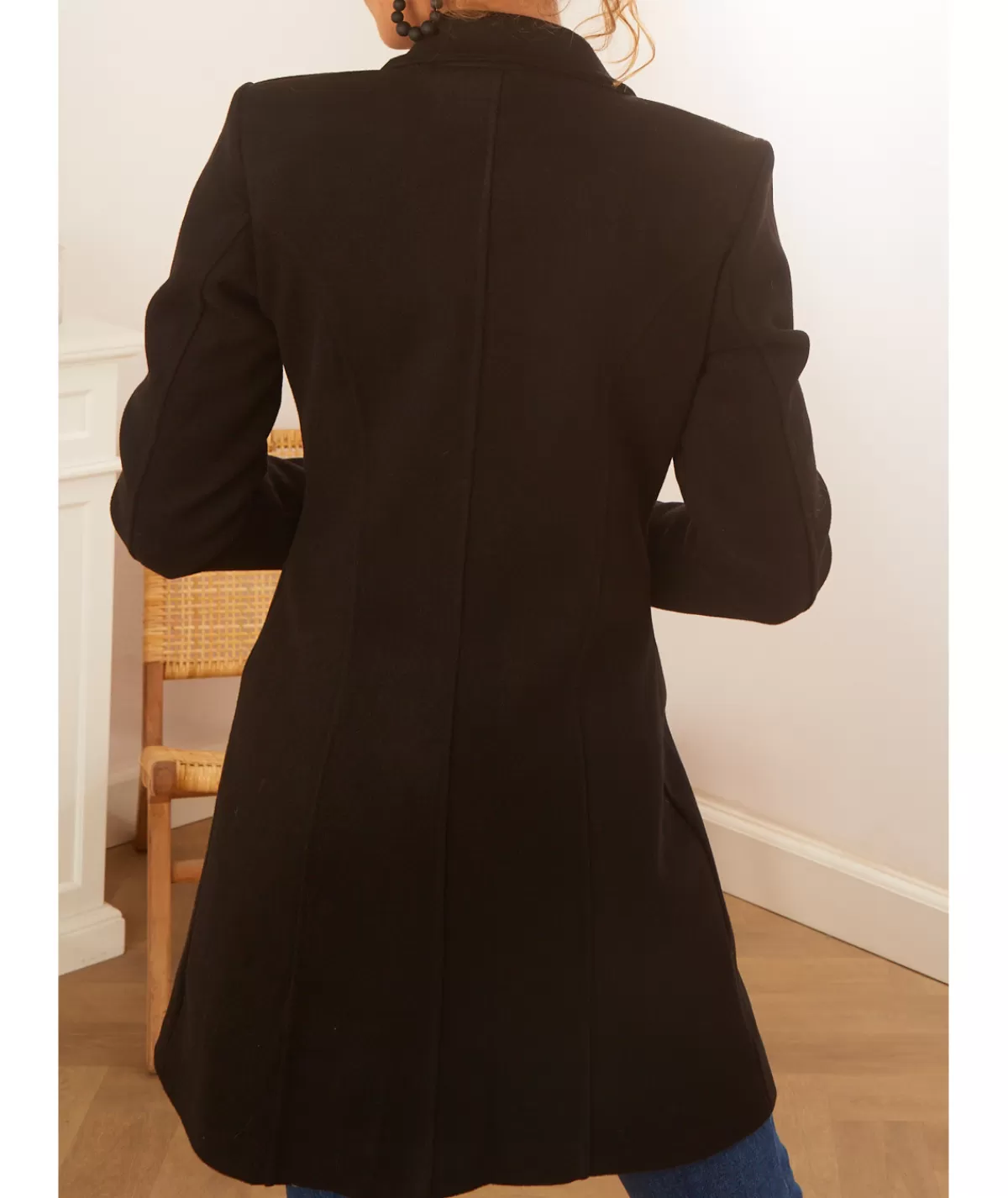 La boutique de Lilie Manteaux>MANTEAU PETRA Noir