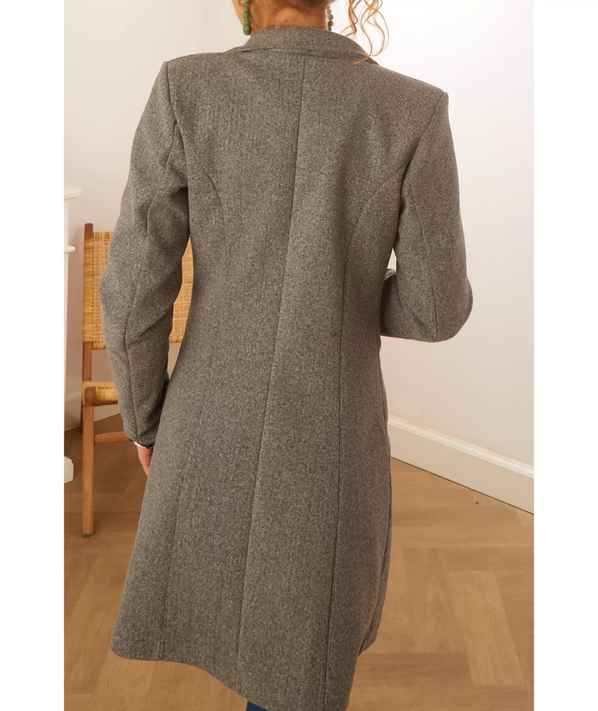 La boutique de Lilie Manteaux>MANTEAU PETRA Gris