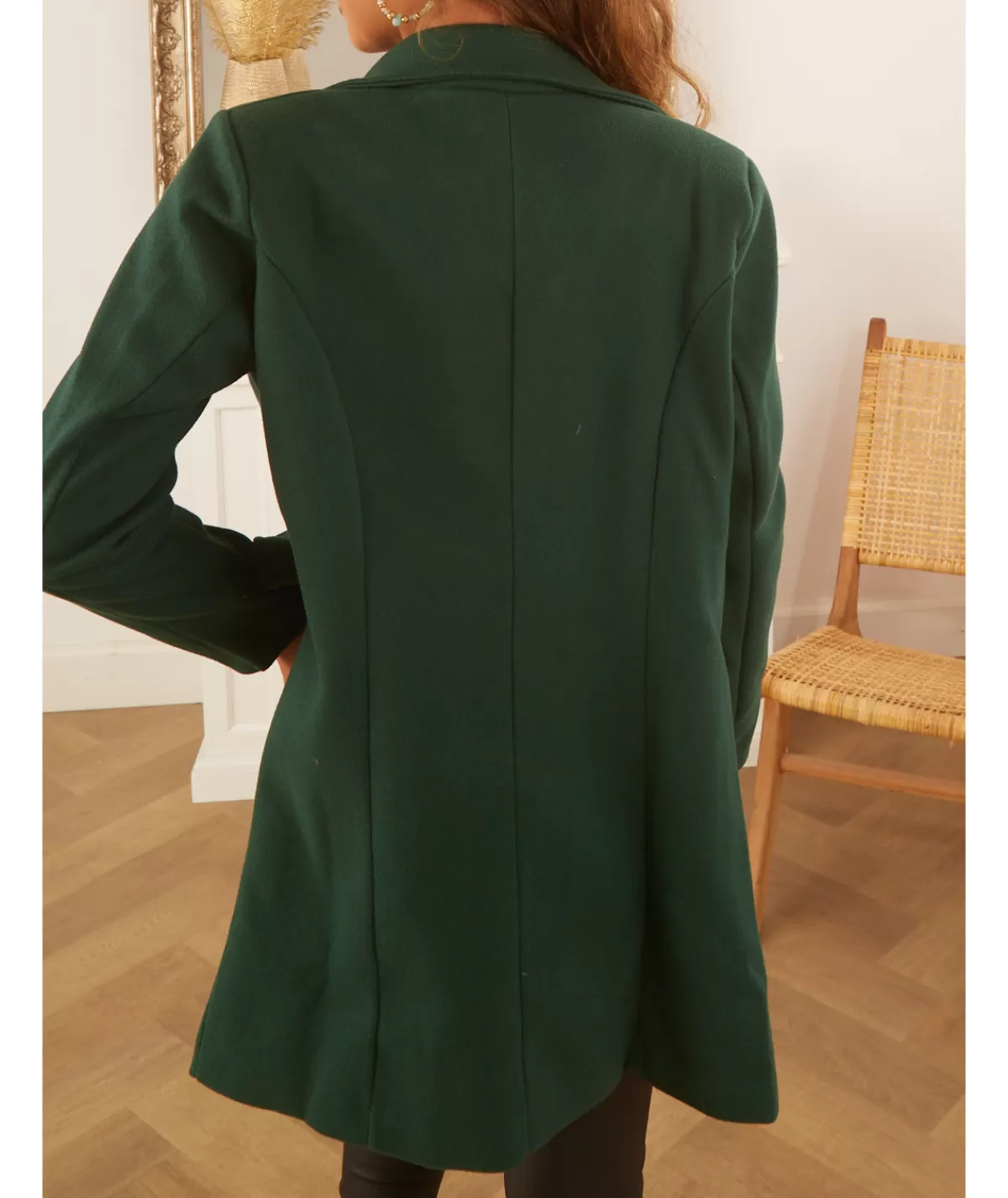 La boutique de Lilie Manteaux>MANTEAU VIVIANE II Vertsapin