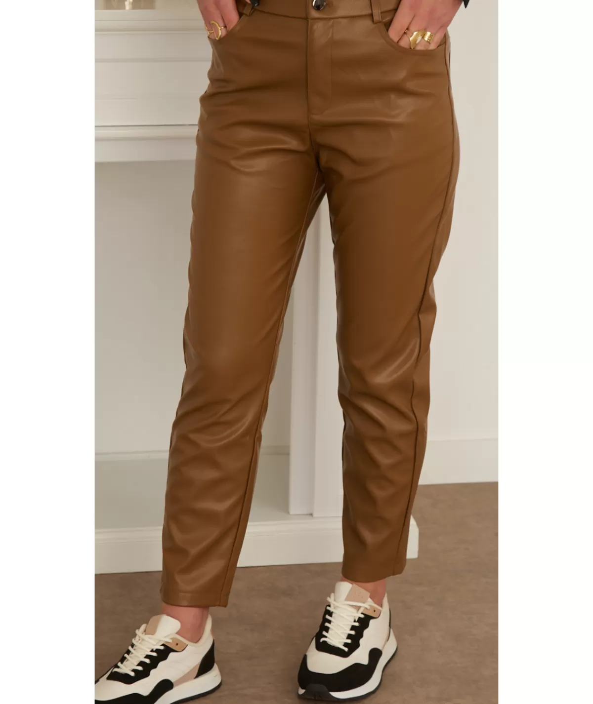 La boutique de Lilie Jeans / Pantalons>PANTALON AMBRE Camel
