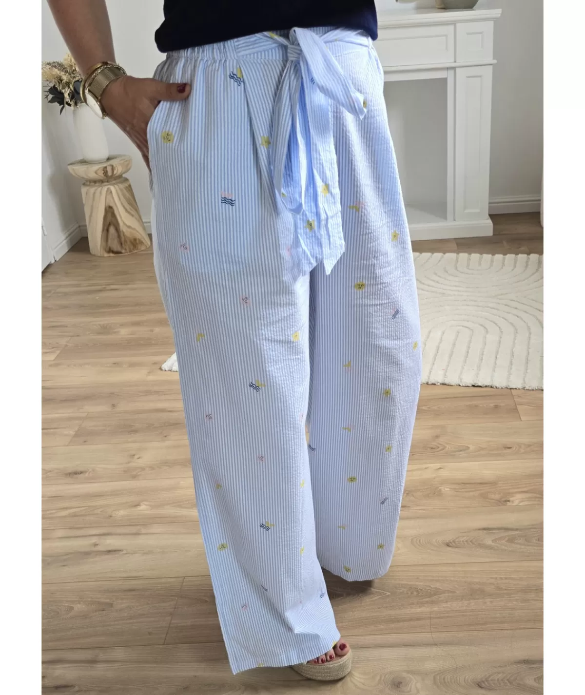 La boutique de Lilie Jeans / Pantalons>PANTALON AURELIE Bleuciel