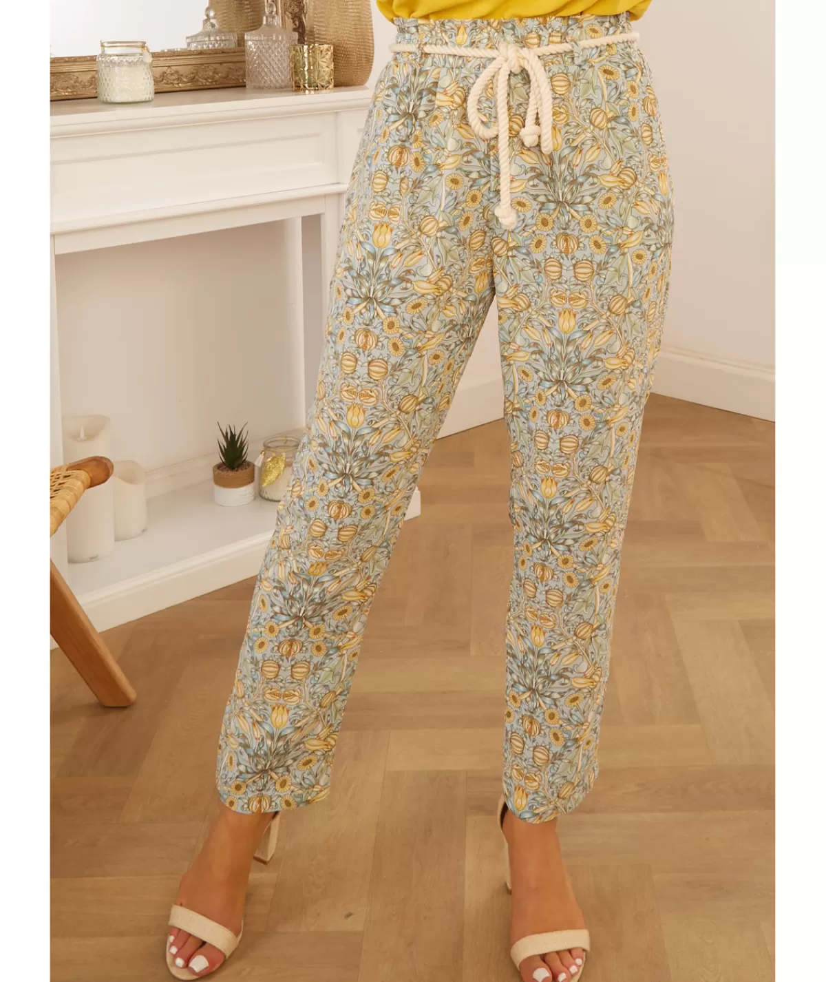 La boutique de Lilie Jeans / Pantalons>PANTALON BADRA Vertdeau