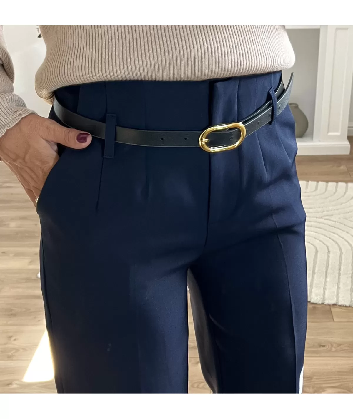 La boutique de Lilie Jeans / Pantalons>PANTALON BARBARA Marine