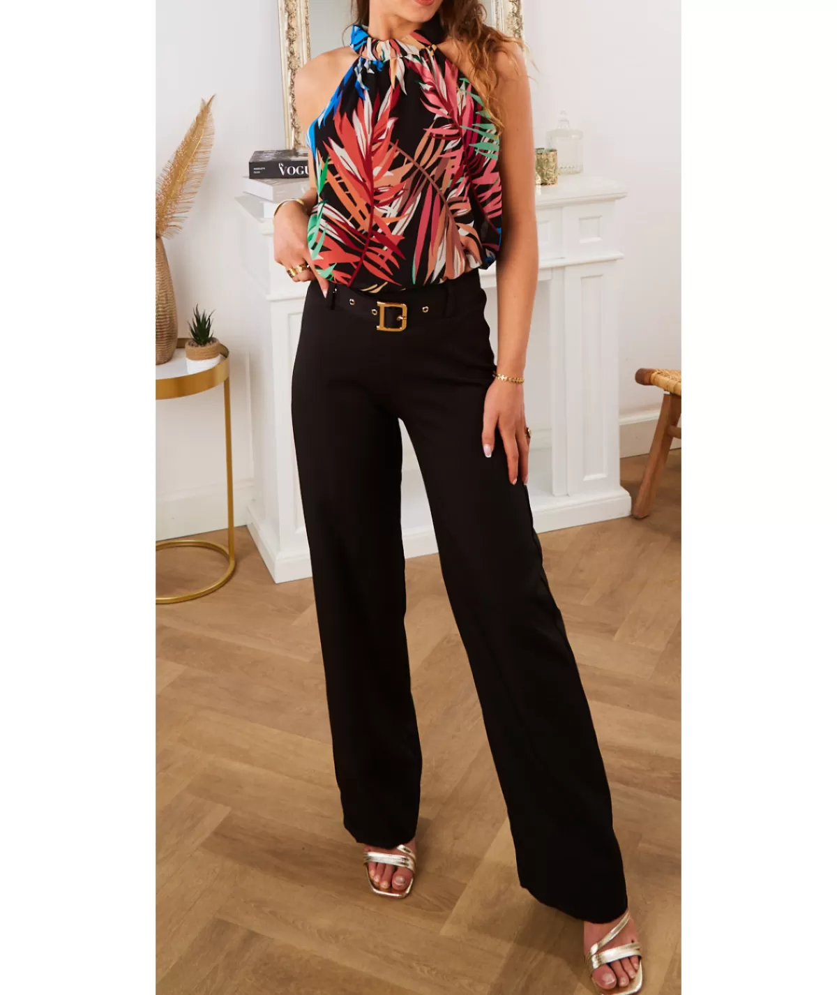 La boutique de Lilie Jeans / Pantalons>PANTALON BECACINE Noir