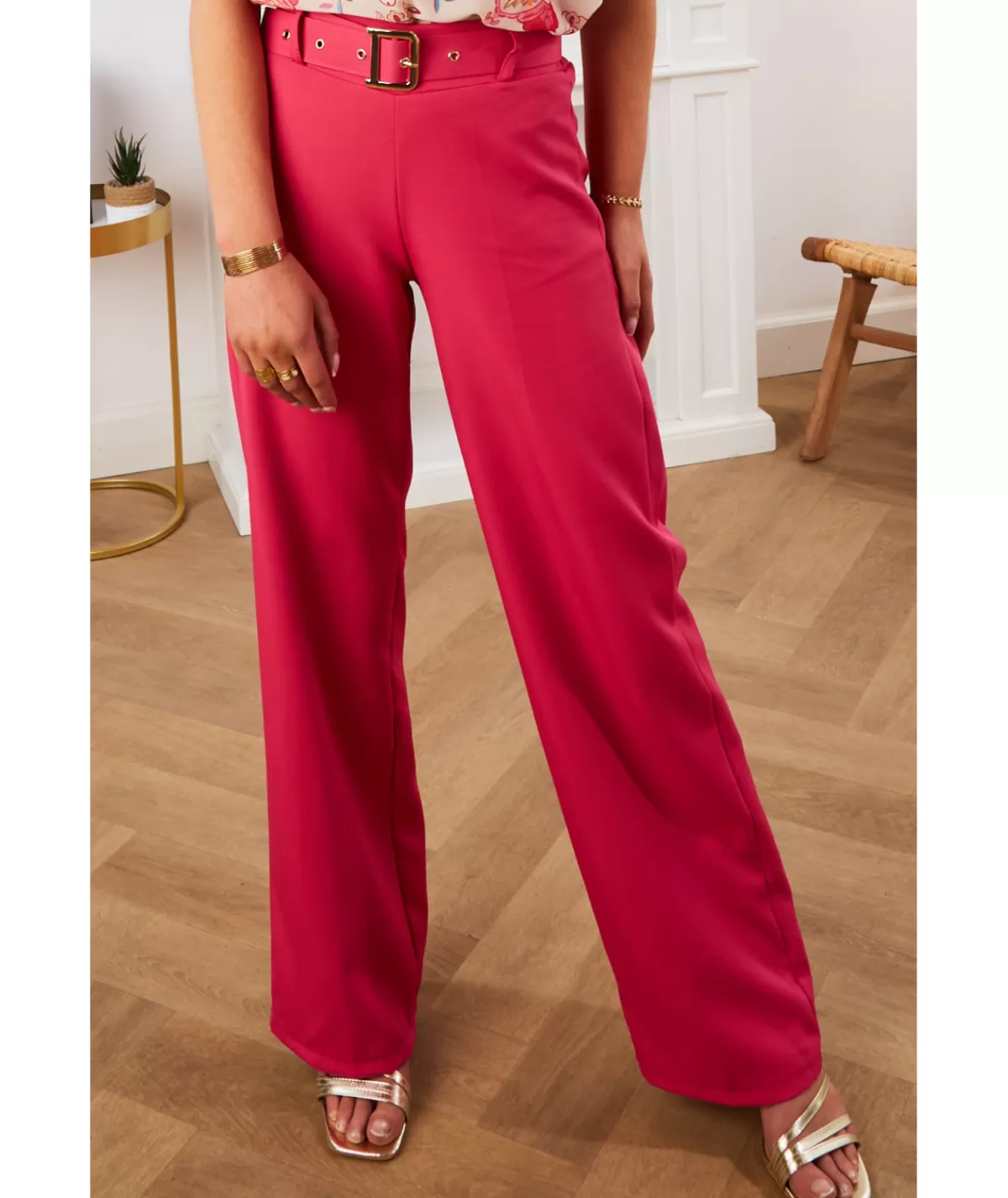 La boutique de Lilie Jeans / Pantalons>PANTALON BECACINE Fushia