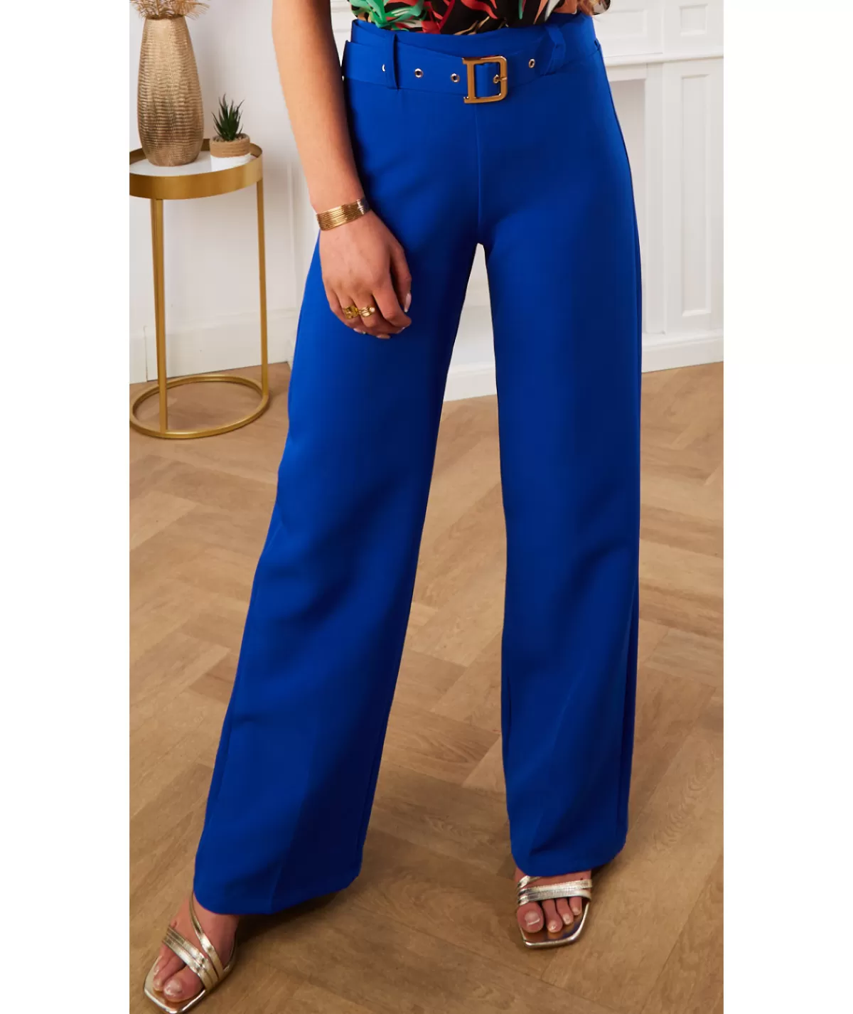 La boutique de Lilie Jeans / Pantalons>PANTALON BECACINE Bleuelectrique