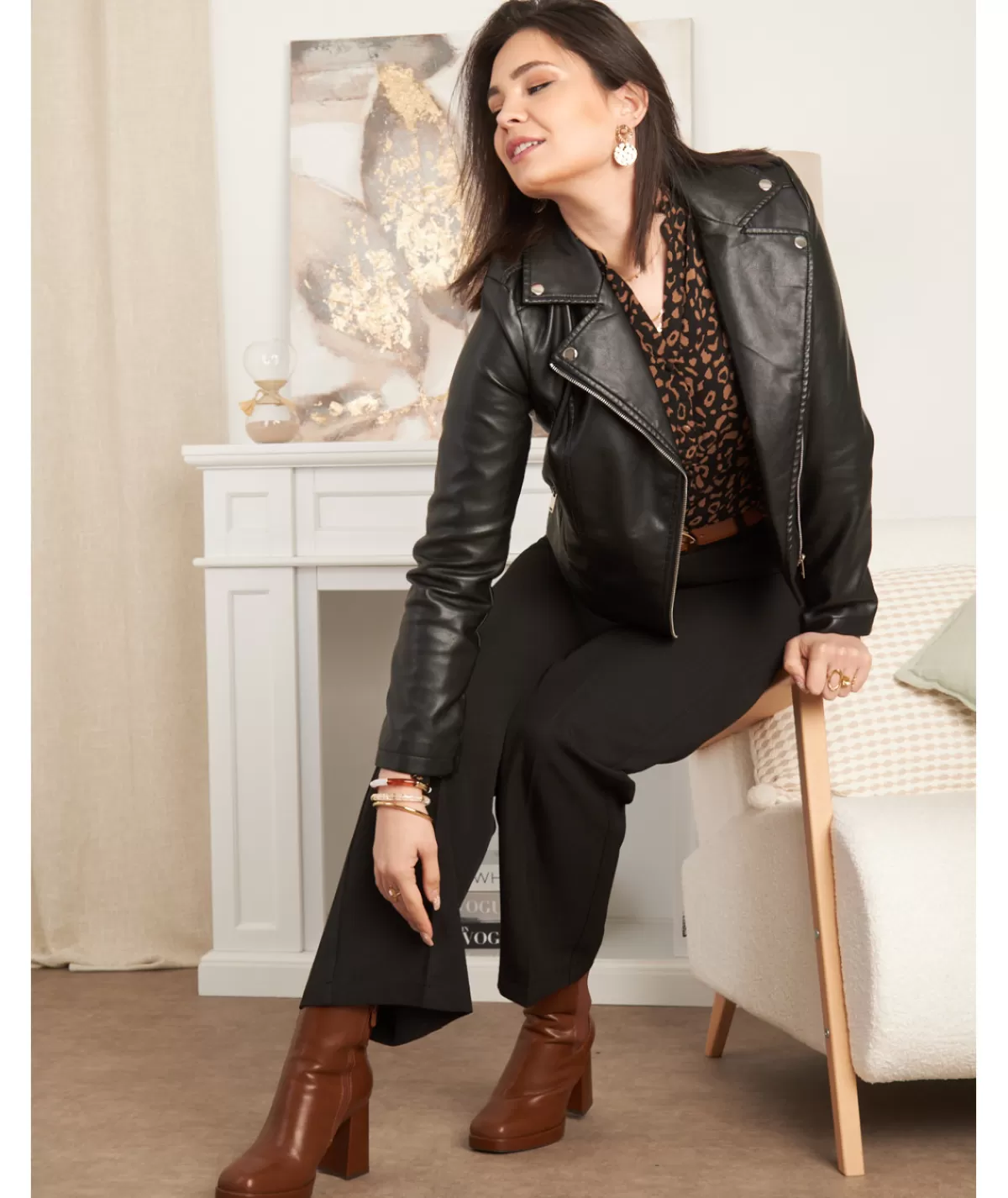 La boutique de Lilie Jeans / Pantalons>PANTALON BEVERLY Noir
