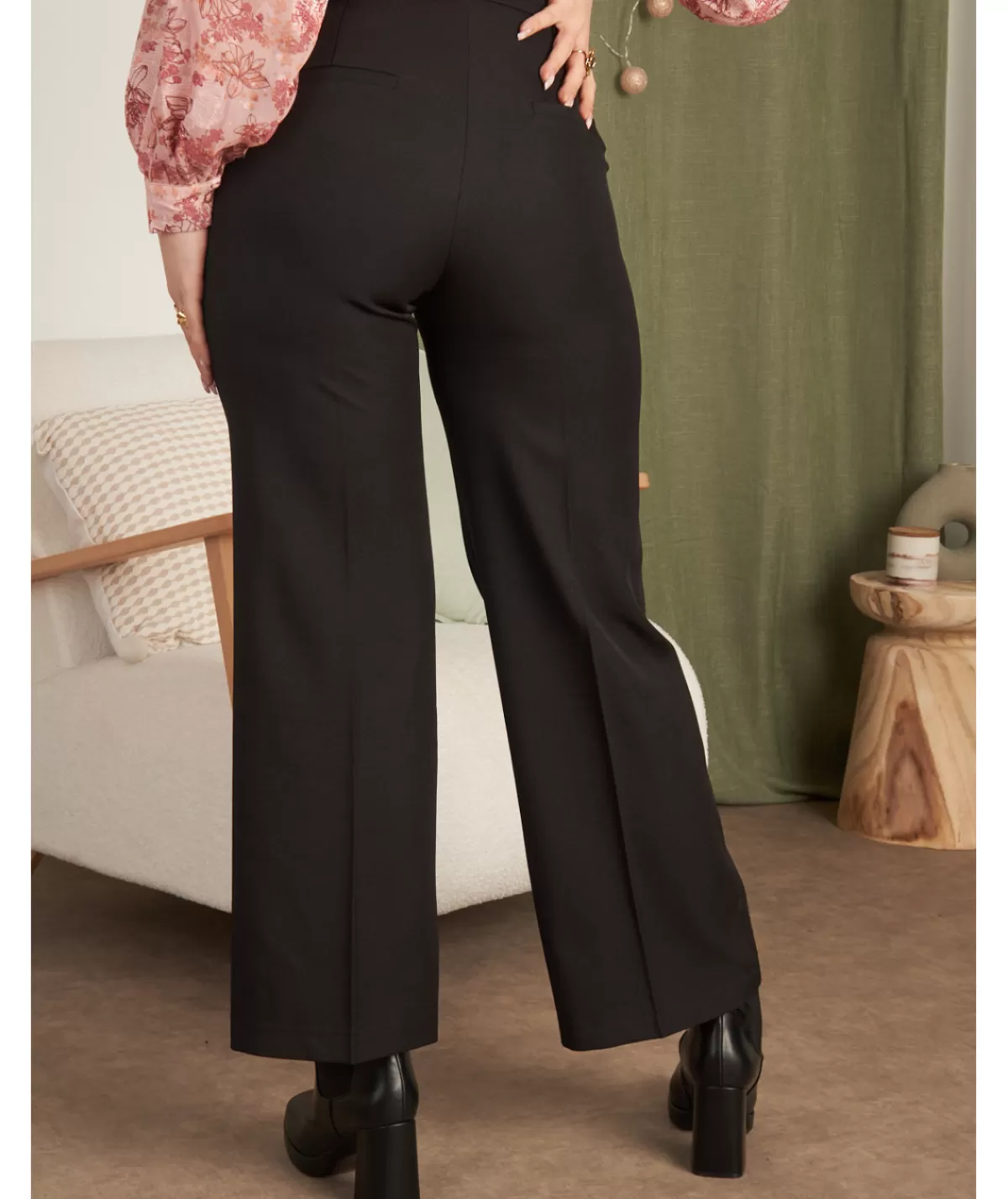 La boutique de Lilie Jeans / Pantalons>PANTALON BEVERLY Noir
