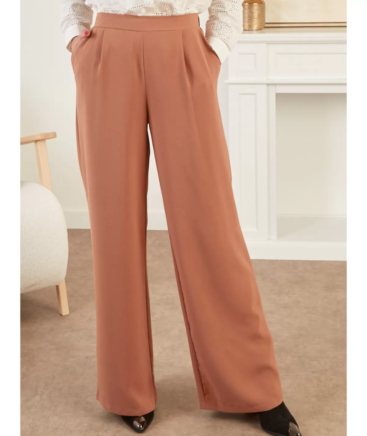 La boutique de Lilie Jeans / Pantalons>PANTALON GABILA Camel