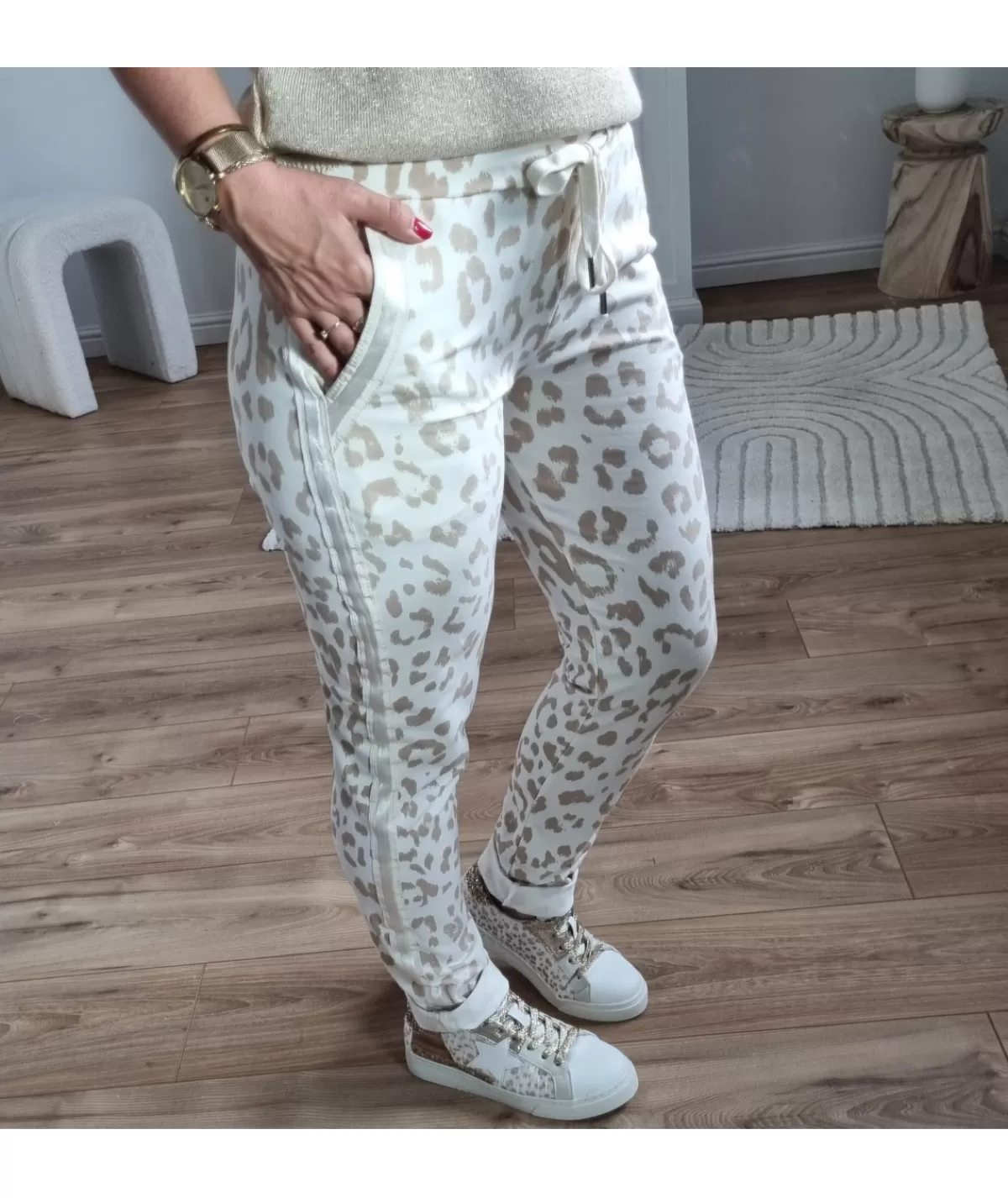 La boutique de Lilie Jeans / Pantalons>PANTALON GWENDOLINE Beige
