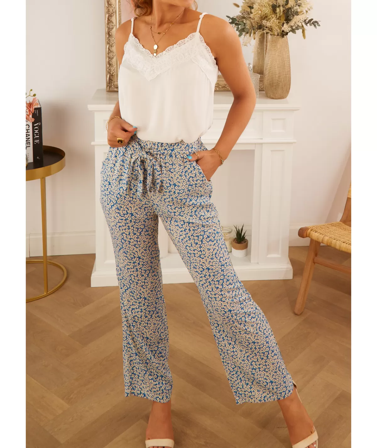 La boutique de Lilie Jeans / Pantalons>PANTALON JUSTINE Bleu