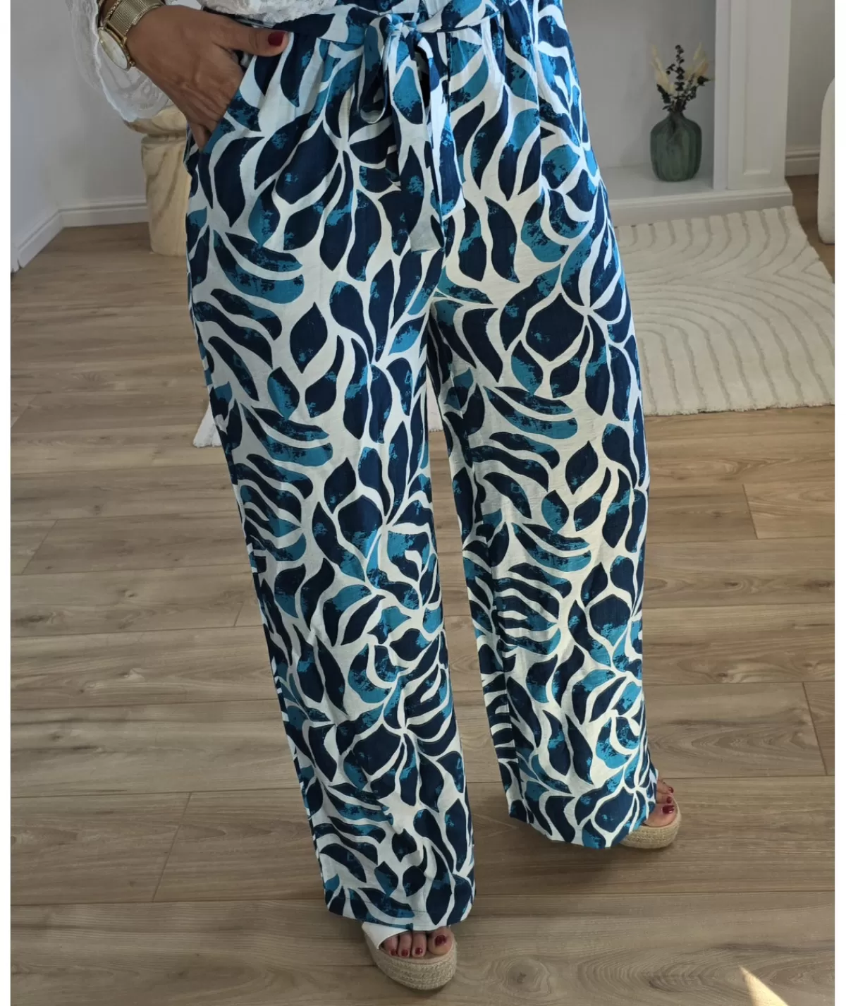 La boutique de Lilie Jeans / Pantalons>PANTALON LOUISA Vert