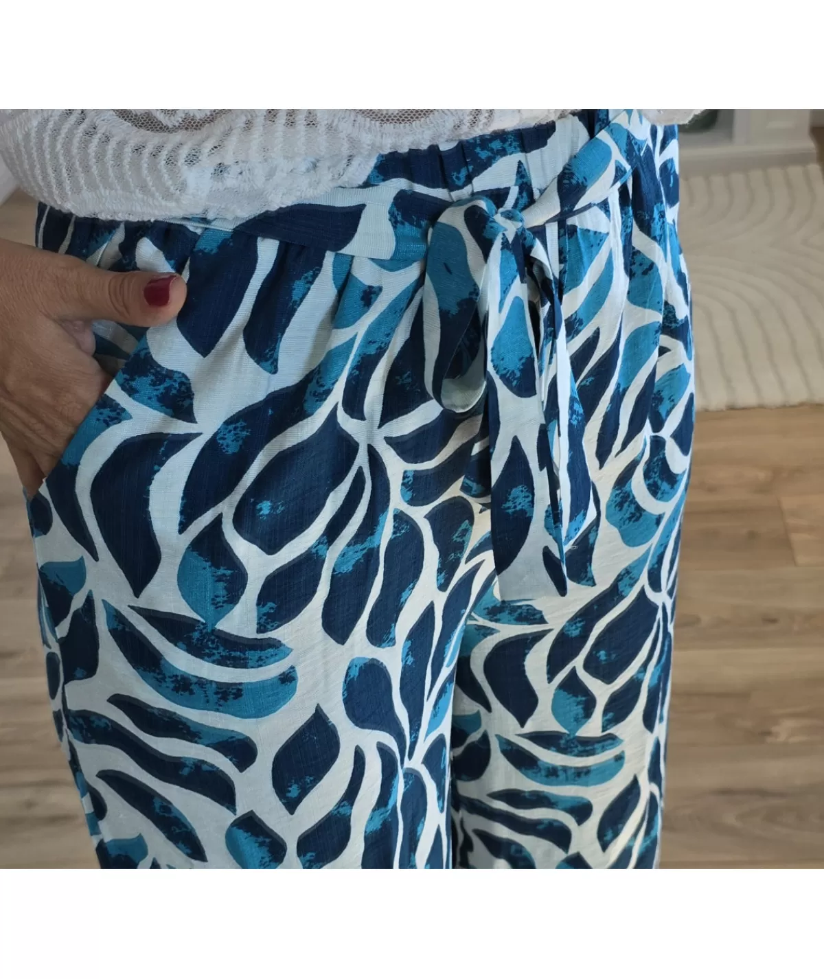 La boutique de Lilie Jeans / Pantalons>PANTALON LOUISA Vert