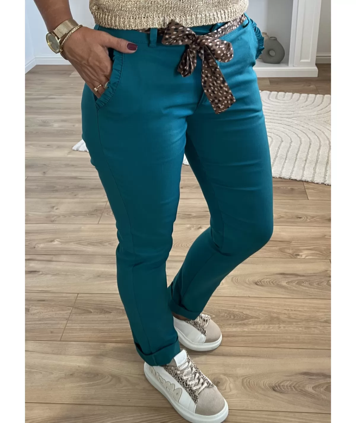 La boutique de Lilie Jeans / Pantalons>PANTALON LUCIEN Bleucanard