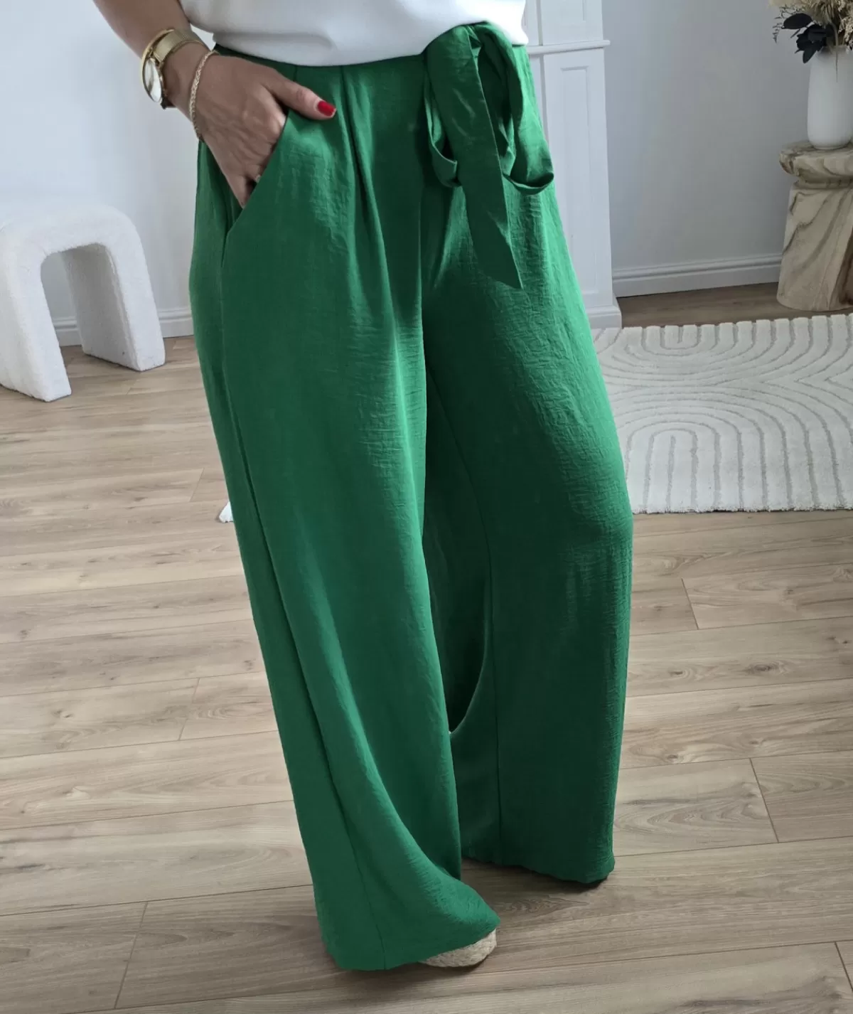 La boutique de Lilie Jeans / Pantalons>PANTALON OLIVINE Vert