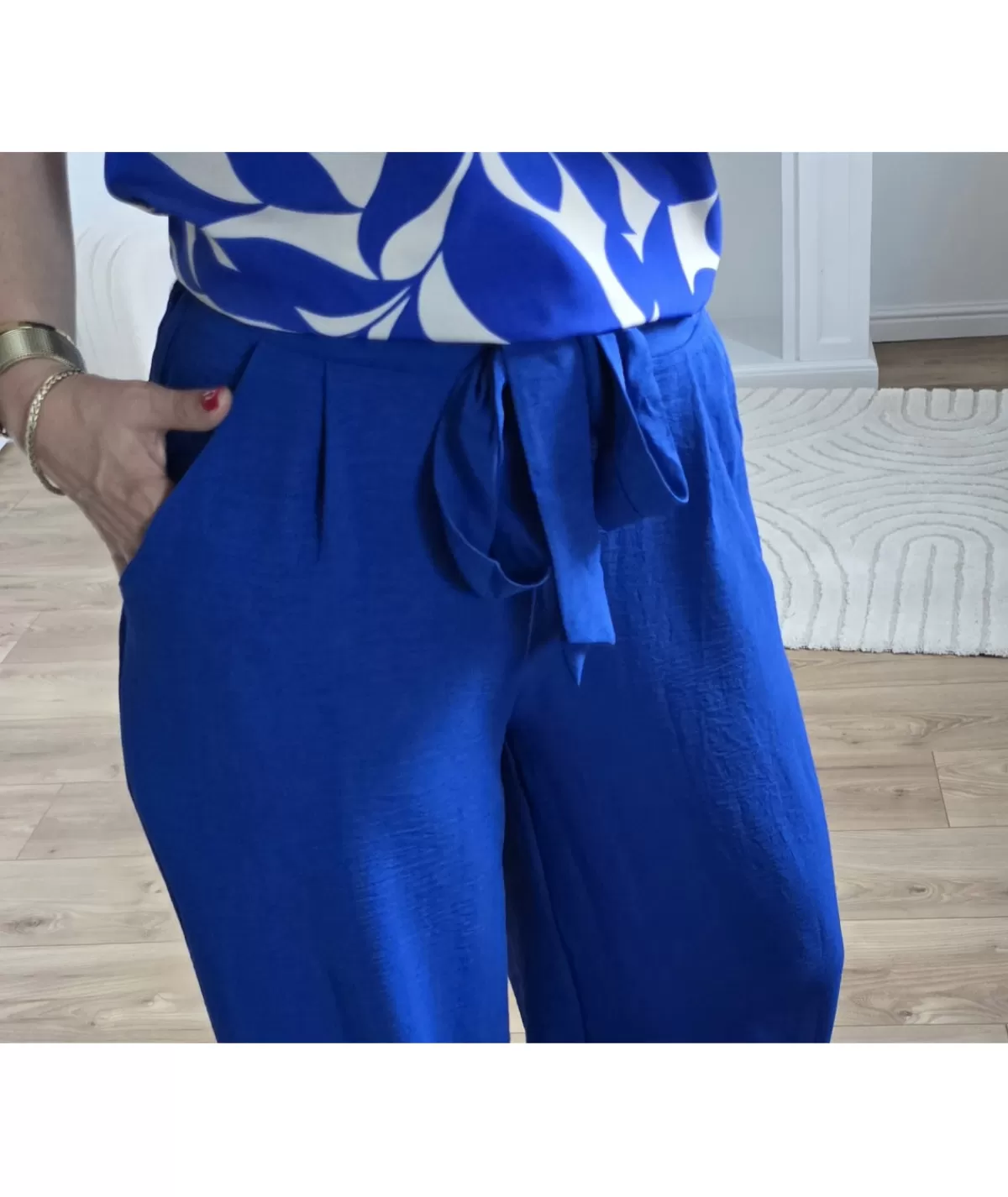 La boutique de Lilie Jeans / Pantalons>PANTALON OLIVINE Bleuelectrique