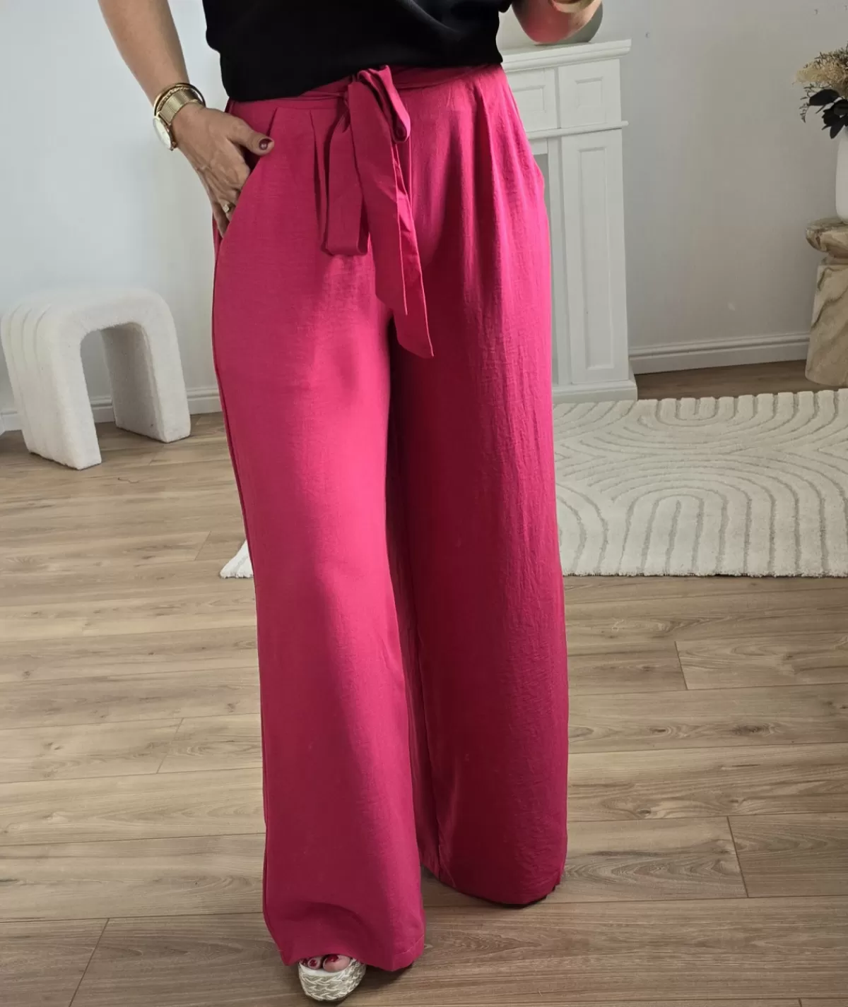 La boutique de Lilie Jeans / Pantalons>PANTALON OLIVINE II Fushia