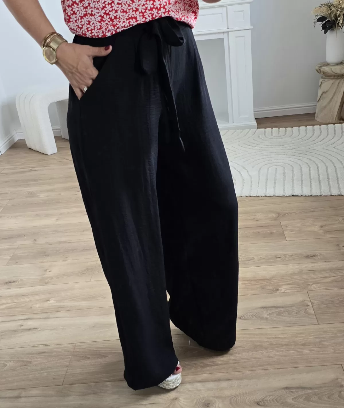 La boutique de Lilie Jeans / Pantalons>PANTALON OLIVINE II Noir