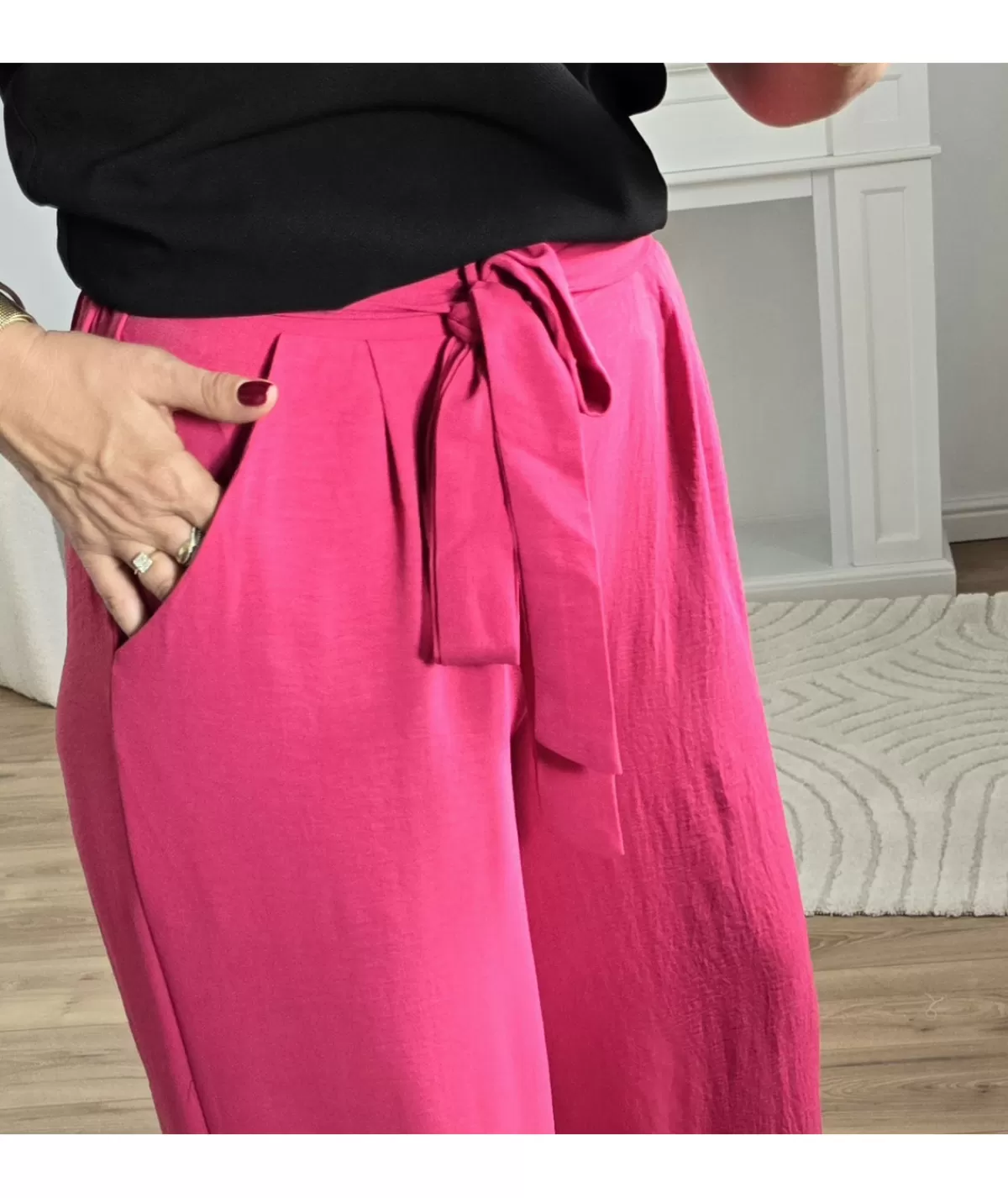 La boutique de Lilie Jeans / Pantalons>PANTALON OLIVINE II Fushia