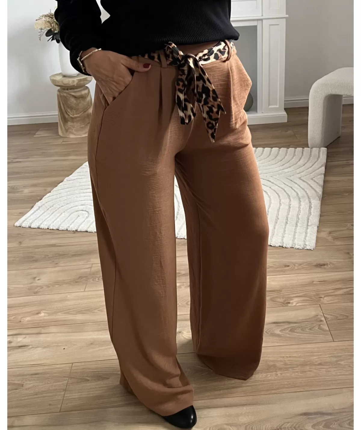 La boutique de Lilie Jeans / Pantalons>PANTALON PAULA II Camel