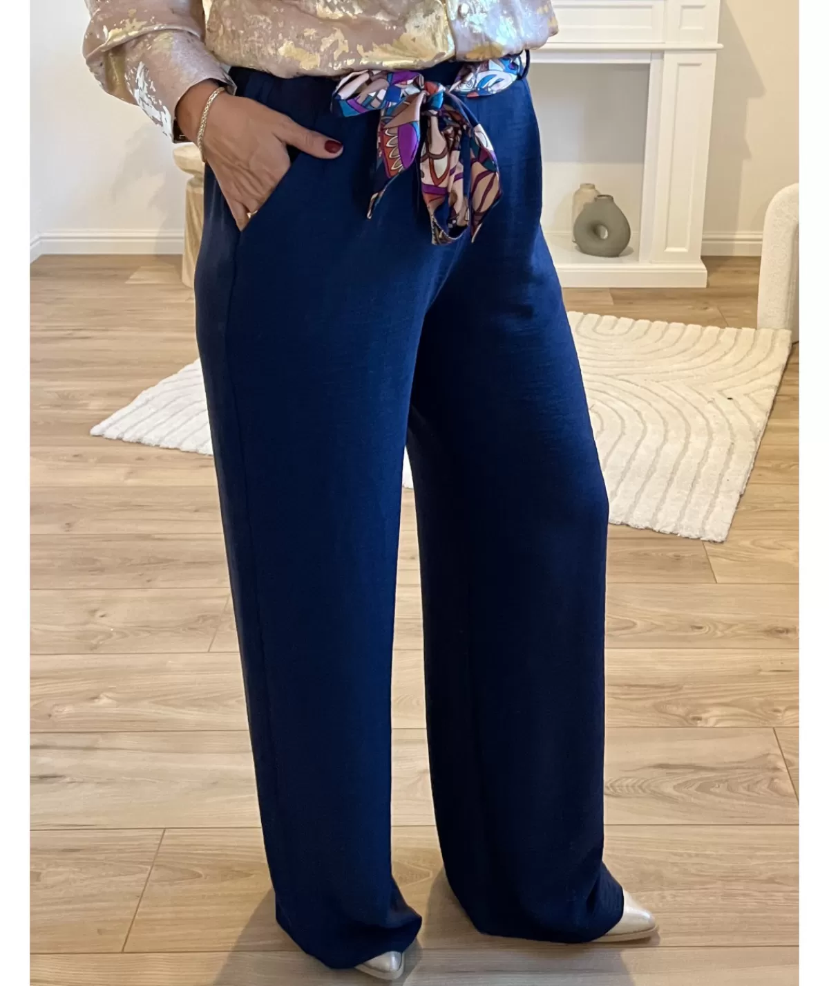 La boutique de Lilie Jeans / Pantalons>PANTALON PAULA III Marine