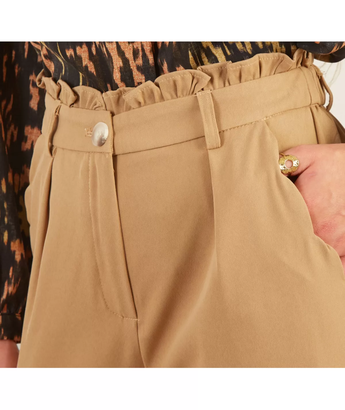 La boutique de Lilie Jeans / Pantalons>PANTALON PERRY Taupe