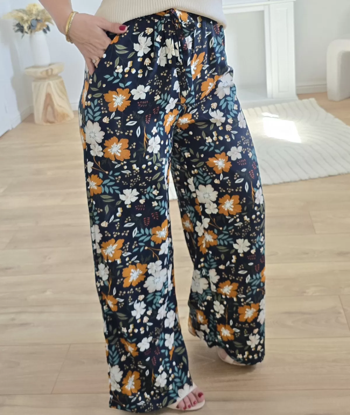 La boutique de Lilie Jeans / Pantalons>PANTALON PHILOMENE Marine