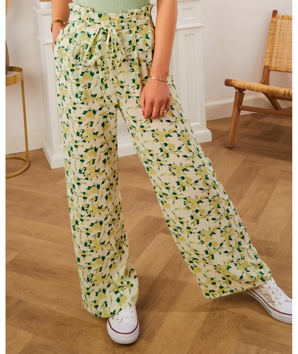 La boutique de Lilie Jeans / Pantalons>PANTALON RANIA Vert