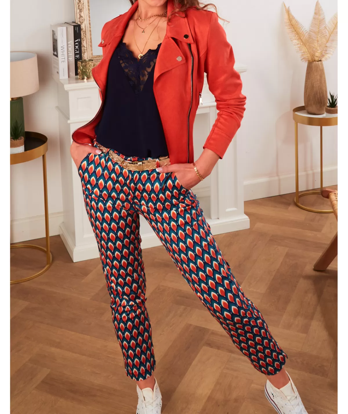 La boutique de Lilie Jeans / Pantalons>PANTALON REINE Marine